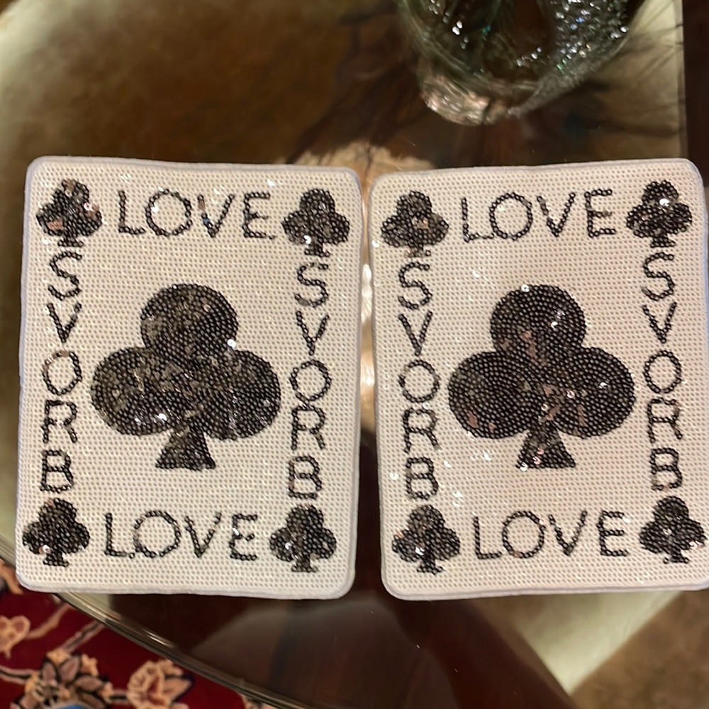 Set of 2 Squin club patches